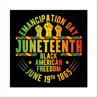 Juneteenth Men Black King Nutritional Facts Freedom Day Emancipation day Juneteenth Posters and Art